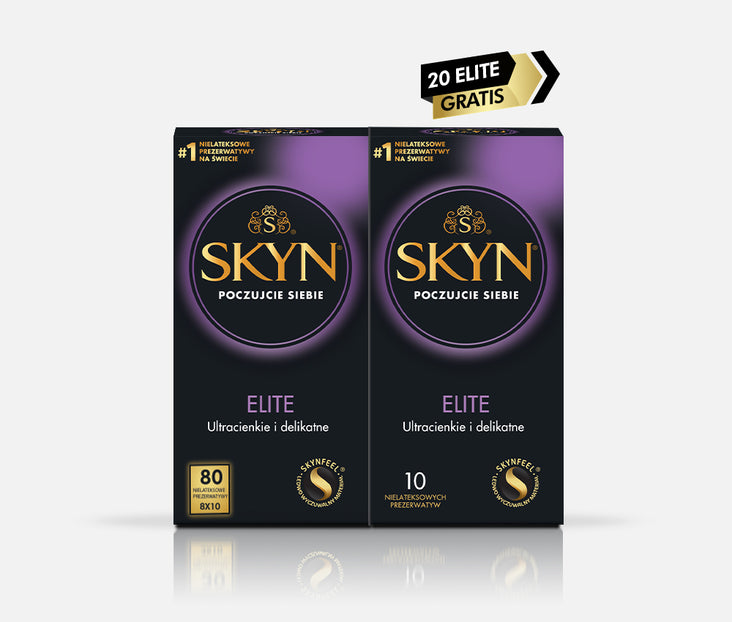 Zestaw SKYN® Elite 80 szt. + 20 szt. SKYN®Elite GRATIS Zestaw SKYN® Elite 80 szt. + 20 szt. SKYN®Elite GRATIS
