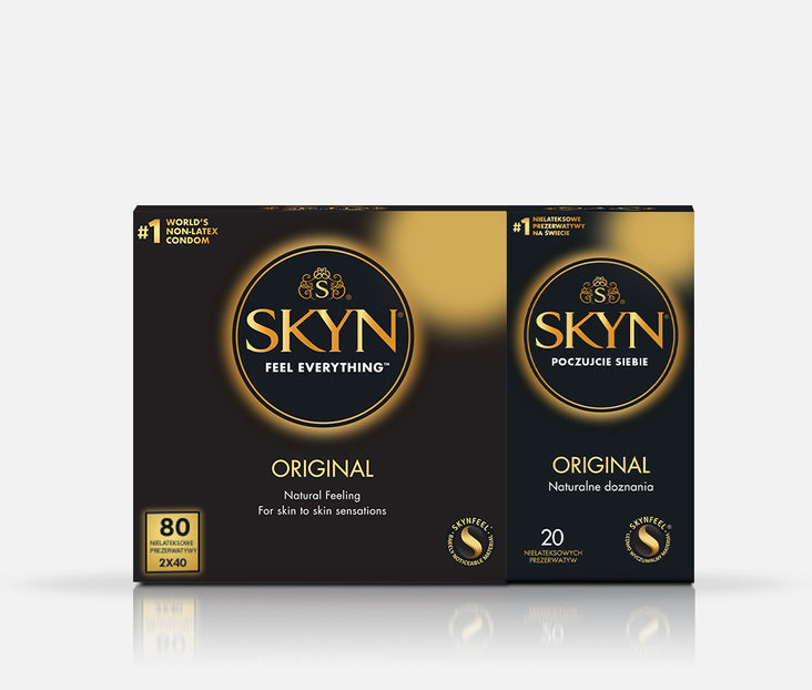 Zestaw SKYN® Original 80 szt. + 20 szt. GRATIS Zestaw SKYN® Original 80 szt. + 20 szt. GRATIS