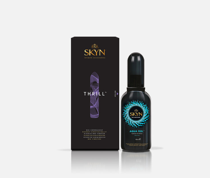 Zestaw SKYN® Thrill + żel SKYN® Aqua Feel Zestaw SKYN® Thrill + żel SKYN® Aqua Feel